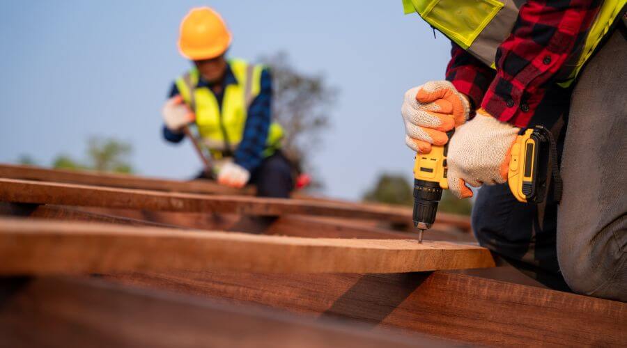 Professional metal roof installation in Hunters, WA